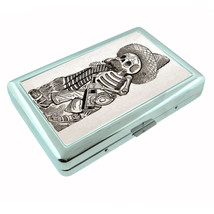 Day Of The Dead Antique Image Silver Cigarette Case 184 - £13.32 GBP