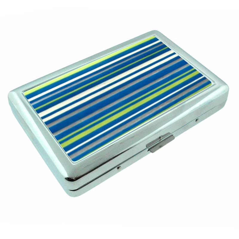 1960s Or 70s Mod Wallpaper 104 Silver Cigarette Case 281