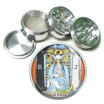 The High Priestess Tarot 4Pc Aluminum Grinder 023 - $15.48