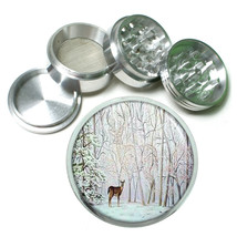 Deer Optical Illusion Hidden 4Pc Aluminum Grinder 079 - $15.48