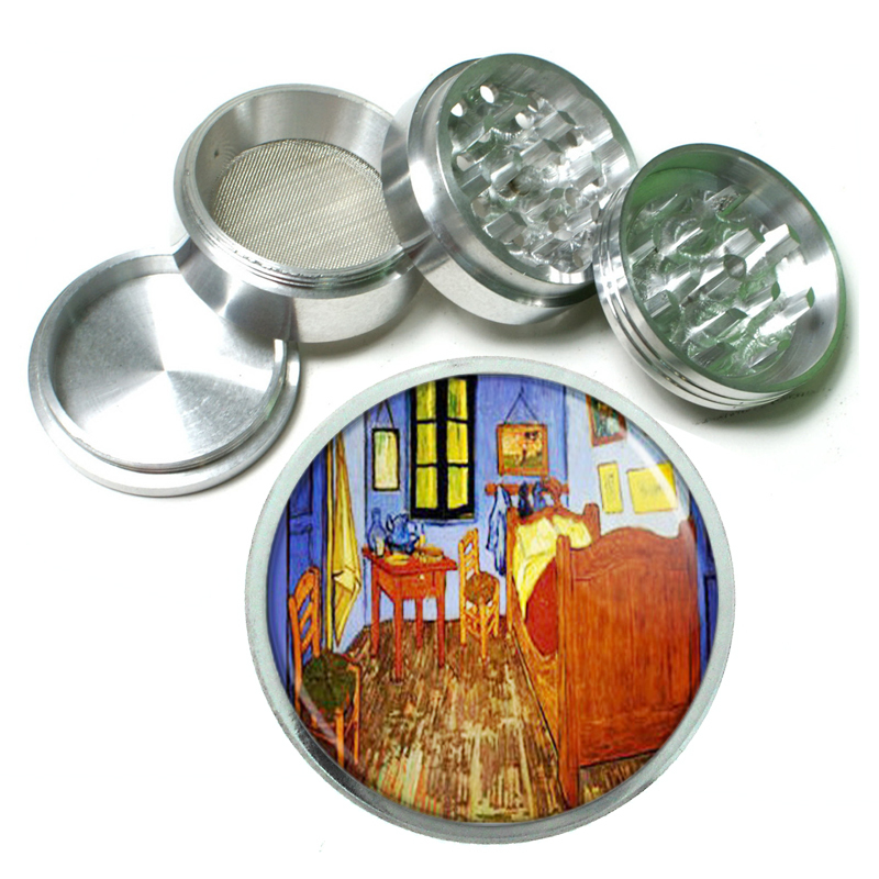 Vincent Van Gogh Bedroom Arles 4Pc Aluminum Grinder 163