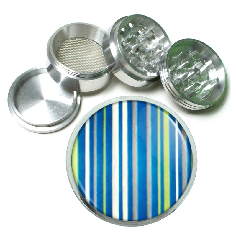 1960s Or 70s Mod Wallpaper 104 4Pc Aluminum Grinder 281