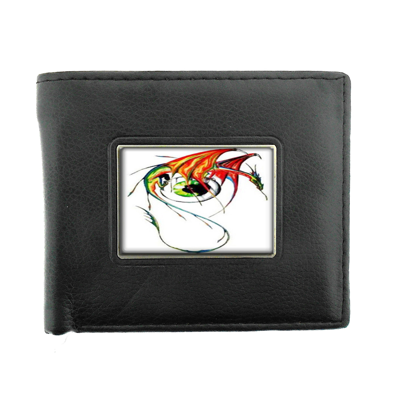 Dragon Eyeball Fantasy Tattoo Bifold Wallet 139