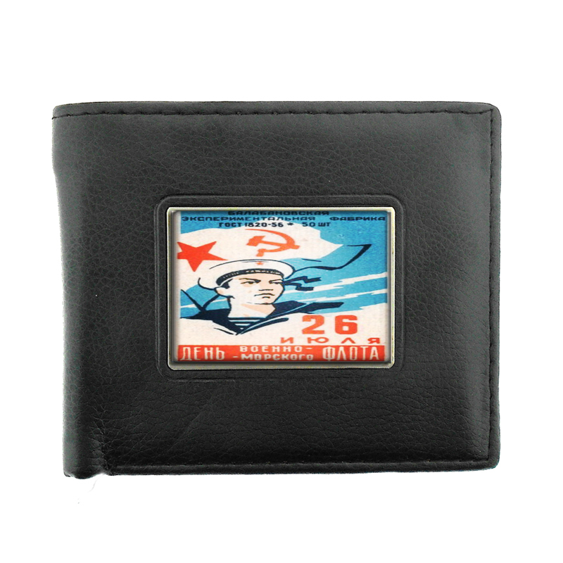 Russia Sailor 1960s Communist Bifold Wallet 273