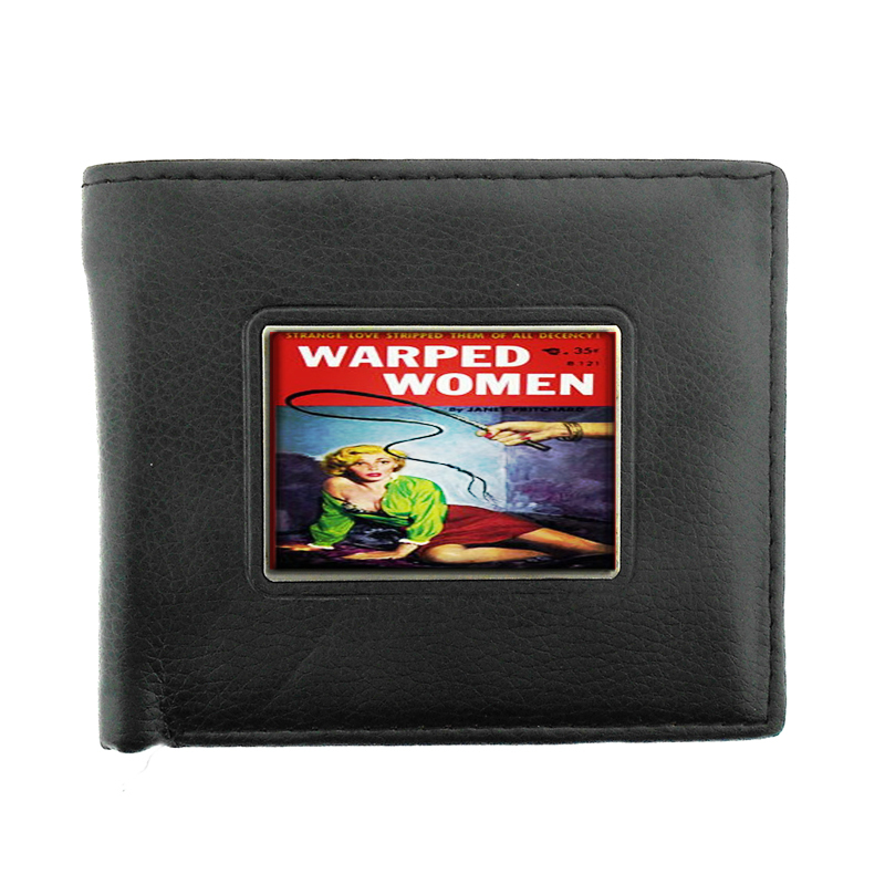 Warped Women Blonde Whip Pulp Bifold Wallet 490