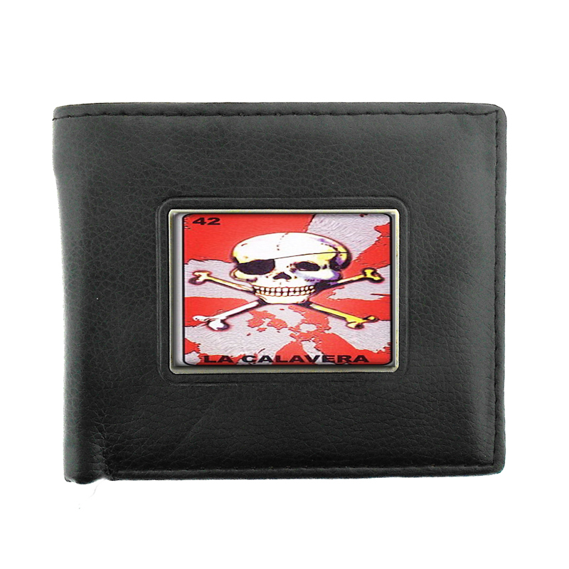Loteria Pirate Skull Bifold Wallet 434