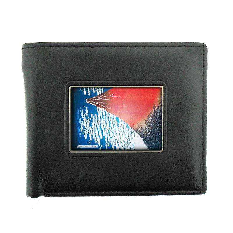 Hokusai Mount Fuji Japanese Bifold Wallet 414