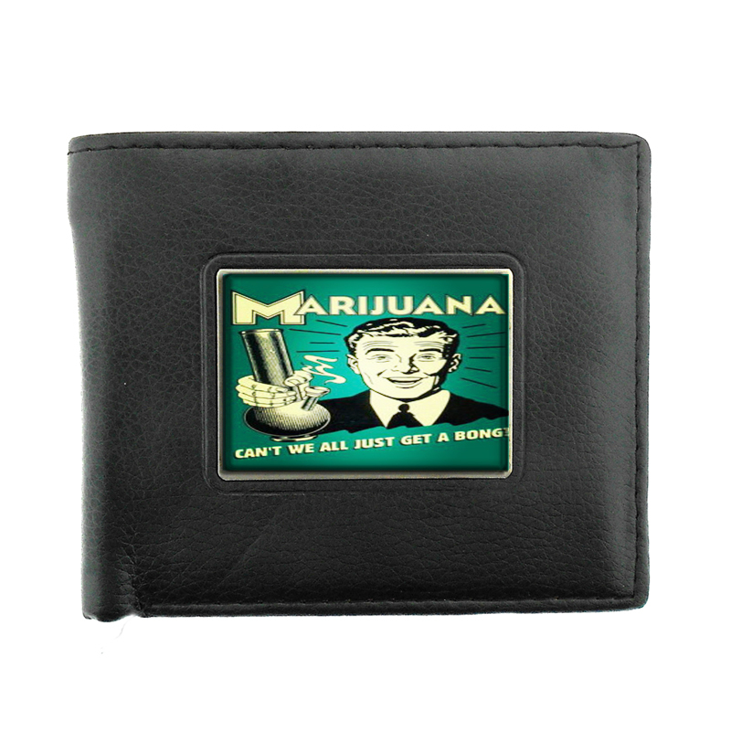 Marijuana Get A Bong Funny Bifold Wallet 551