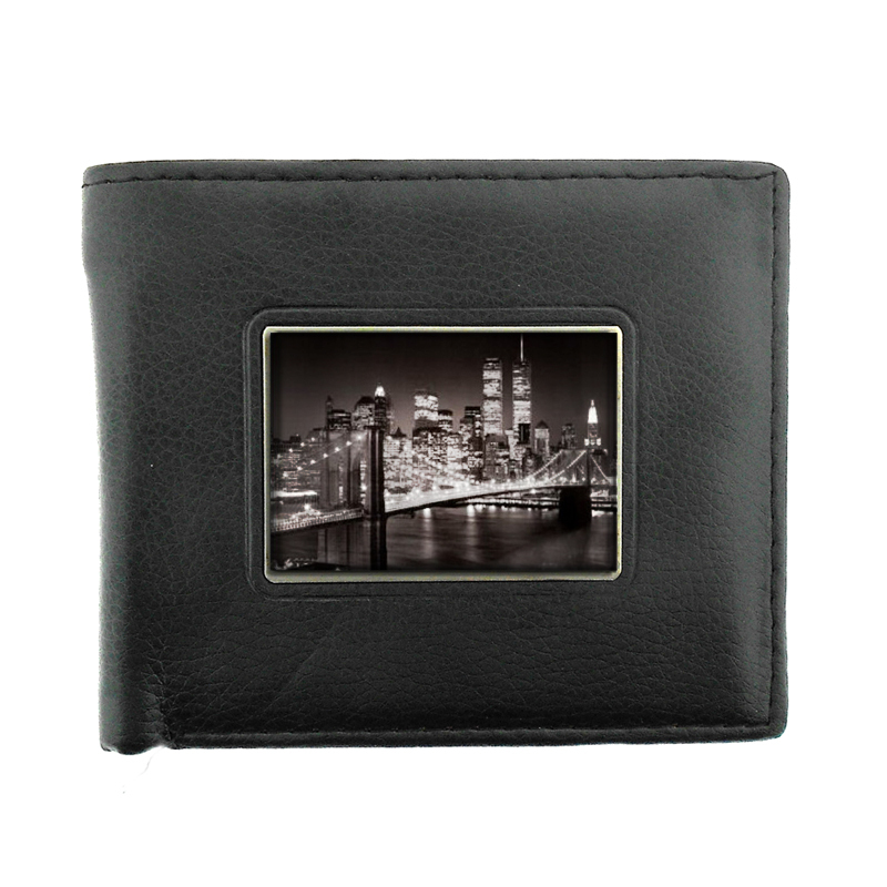 New York City Skyline At Night Bifold Wallet 440