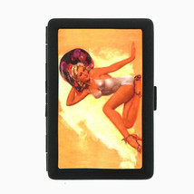 Pin Up Sexy Rockabilly Black Cigarette Case 455 - $13.48