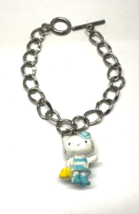 Hello Kitty 8&quot; Fashion Shopping Charm Bracelet NEW - $94.08 MXN
