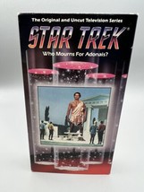 Star Trek Who Mourns For Adonais?  #33 VHS Tapes TV Show 1966 to 1968 - £3.93 GBP