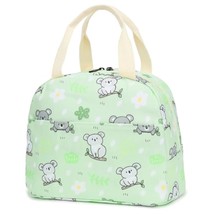 Cow Print Lunch Bag For Women Girls, Insulated Reusable Lunch Box Cooler Tote Ba - $26.99