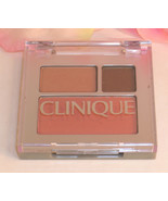New Clinique Color Colour Compact 2 Eye Shadows &amp; Blush All About Shadow... - $9.67