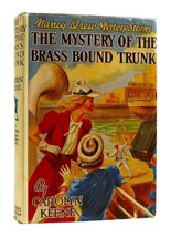 Carolyn Keene The Mystery Of The Brass Bound Trunk Nancy Drew Mystery Stories 1s - £122.62 GBP