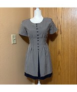 Vintage D.B.Y LTD size 5 short sleeve 2fer look dress - $459.05 MXN
