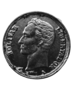 1 Bolívar UN BOLÍVAR ★ 1960 ★ GR.5 LEI.835 - $227.04 MXN
