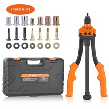 VEVOR Rivet Nut Tool, 14" Rivnut Tool Kit with 7 PCS Metric and SAE Mandrels, 70 - $1,748.21 MXN