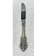Wallace Grande Baroque Sterling Silver Dinner Knife 8 7/8 inch 81 Grams - $34.16