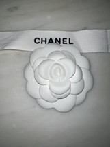 Authentic Chanel Camellia Flower and 30&quot; Ribbon - £20.57 GBP