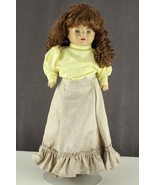 Vintage 1925 Gibson Girl Composition Straw Body Mama Doll Tin Sleep Eyes... - £49.44 GBP