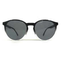 Runde Sonnenbrille Schwarz Klar Farbverlauf mit Gläser Success Sun 9 52-... - $40.64 CAD