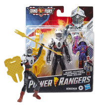 Power Rangers Dino Fury Hengeman 6&quot; Figure with Key Mint on Card - £8.72 GBP