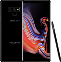 Samsung galaxy note 9 n960u 6gb 128gb US Version 6.4&quot; android 11 LTE NFC black - £303.74 GBP