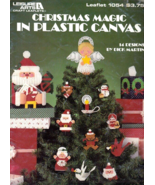 Leisure Arts Leaflet 1054 Christmas Magic in Plastic Canvas 14 Designs H... - £7.04 GBP