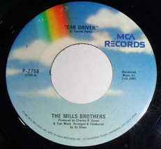 Mills Brothers 45 RPM Record - Cab Driver / My Shy Violet C8 - £3.10 GBP