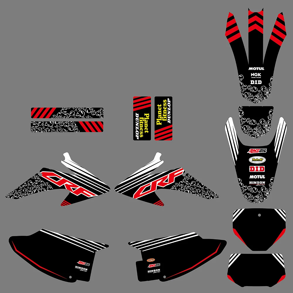 Aphics decals stickers for honda crf150 crf230 crf150f crf230f 2008 2009 2010 2011 2012 thumb200