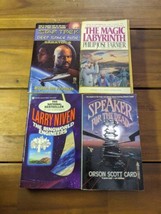 Lot Of (4) Vintage Science Fiction Novels Speaker For The Dead + - £31.13 GBP