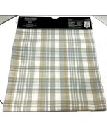 NWT Bee &amp; Willow Home Table Runner Menswear Plaid In Multi 14 In X 72 In - $10.57 CAD