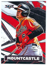 2021 Topps Fire #96 Ryan Mountcastle Baltimore Orioles Rookie Card - £2.35 GBP