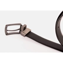 The Sun Reversible Black Patent Leather Belt image 7