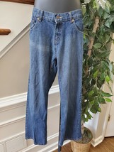 Levi&#39;s 550 Men&#39;s Blue Denim 100% Cotton Relaxed Fit  16 Husky Jeans Size 34/28 - £27.52 GBP