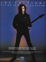 Joe Satriani Flying In A Blue Dream album 1989 advertisement 8 x 11 ad print - £3.30 GBP