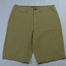 NEW American Eagle 30 x 12&quot; Khaki 100% Cotton Longboard Chino Shorts - £22.13 GBP