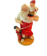 Vintage Dept 56 Santa Elves Workshop List Christmas Resin Figurine 5.5” ... - £22.18 GBP