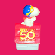 PEANUTS SNOOPY 50TH ANNIVERSARY FIGURINE COLLECTIBLE - £6.88 GBP