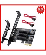 Versatile PCI-E X1 2-Port SATA III Controller for SSD/HDD - Windows Comp... - $568.83 MXN