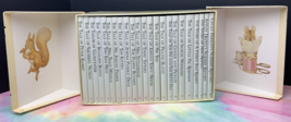 World of Peter Rabbit by Beatrix Potter 23 HC Book Box Set 1987 Complete - £55.25 GBP