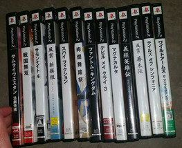 Lot 13 Playstation 2, NTSC-J PS2 JAPAN Only Games Wild Arms Symphonia Hero Devil - £55.08 GBP