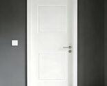Pre-Cut 2 Set Peel and Stick Door Molding Trim Kit, 24" x24" Premade Wai... - $29.65