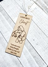 Laser Engraved Wooden Book of Mormon Bookmark: Youth Theme 2025 - $6.65