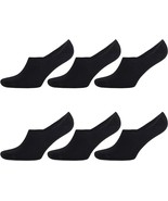 6 Pairs Men’s Bamboo No Show Loafer Socks Moisture Wicking Soft Size 8-11.5 - $20.56 CAD