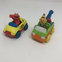 2 Vintage Matchbox Sesame Street Bert in Tow Truck & Elmo In Taxi 1997 Vintage - $12.63