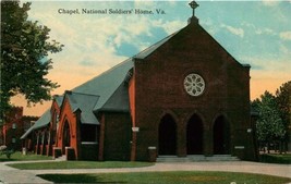 Chapel National Soldiers Home In Virginia Postcard c1910 - £7.22 GBP
