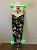 New San Diego Speed Stella 38&quot; Bluntnose Hula Longboard Skateboard - $141.55