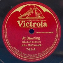 John McCormack 78 At Dawning / I Hear A Thrush At Eve EE- B8 - £6.24 GBP